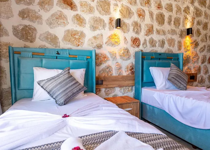 Villa Kalkan'da 2 Yatak Odali Jakuzili Villa-villa Seabird *