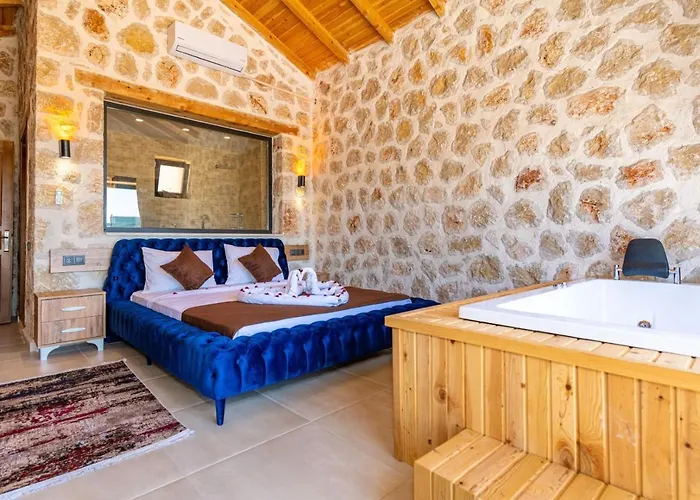 Kalkan'da 2 Yatak Odali Jakuzili Villa-villa Seabird Kas