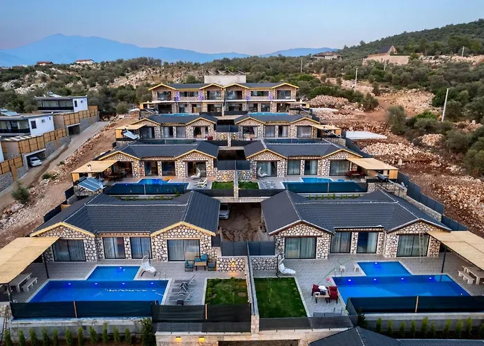 Kalkan'da 2 Yatak Odali Jakuzili Villa-villa Seabird *